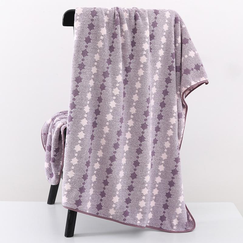 Coral Fleece  Mother and Child Set Towel Gift Towel Bath Towel Soft Bath Large Towel