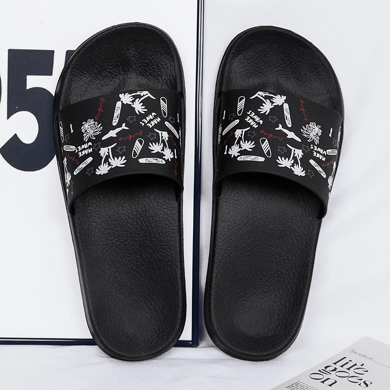 Non-slip Soft and Comfortable Men's Slippers Sandals Wear-resistant Shoes for Men Fashion Thick Bottom Indoor and Outdoor New