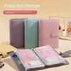 "Large Capacity Cash Deposit Book: Family Finance Management, Loose-Leaf Handbook and Bill Storage Bag"