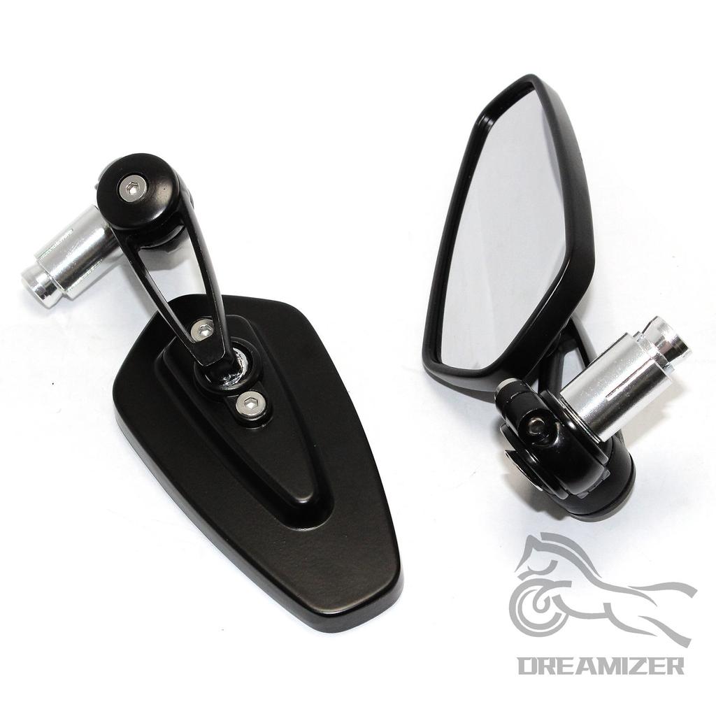 Univerzální 7/8"" 22mm řidítka motocyklové tyčové koncové zrcátko Motocyklové zrcátko pro YAMAHA MT07 FZ07 MT-07