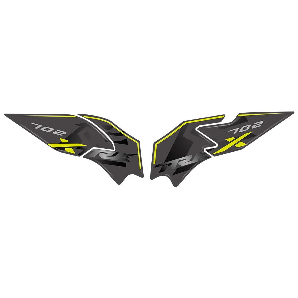 TRK702X 2025 Tank Pad 3D Protection Sticker Motorcycle Accessories For Benelli TRK 702X 2023 2024-