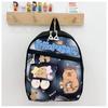Children Printed Capybara Backpack Breathable Lightweight Cute Schoolbag Cartoon