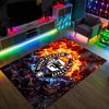 Manchester United FC Design Crystal Velvet Carpet Cozy Non?Slip Printed Rug For Bedroom Living Room Entrance