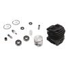 51mm Cylinder Piston Pin Ring Kit 5063861‑71 for Husqvarna K750 K760 Partner Cutoff Concrete Saw