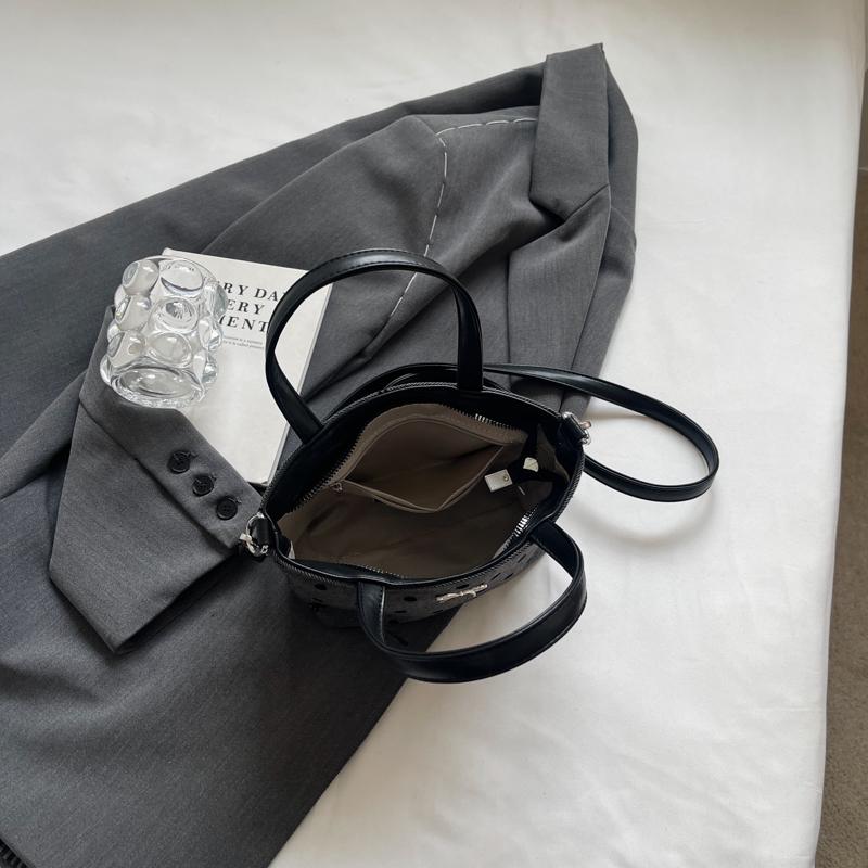 Женская холщовая сумка через плечо — фото 13