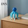 Dimmable Bedside Nightlight 3D Printed Octopus Night Light, Creative Table Lamp with Remote Control, 7 Color RGB Gradient Sleep LED for Kids Bedroom &