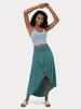 Chic Summer Women's Irregular Drape A-line Long Skirt - European & American Fashion