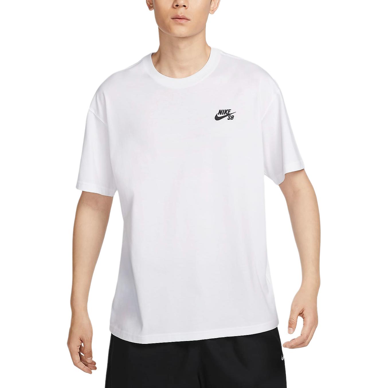 

New Nike SB T Shirts Men s White HM4457-100 XXL