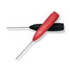 2 Pcs 2mm Extended Needle Test Probes Non-Destructive Insulation Piercing Probe Tips Multimeter Test Probes for Universal Test Leads