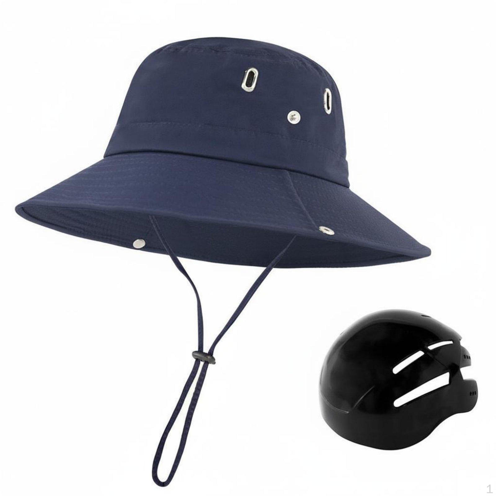 Wide Brim Fisherman Hat UPF 50+ ImpactResistant EN1078 Certified Outdoor