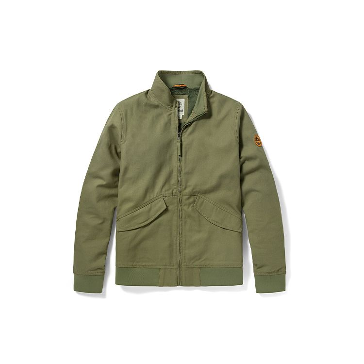 

Timberland Повседневная куртка с воротником-стойкой, мужская куртка Cassel-зеленый A255X-590 S