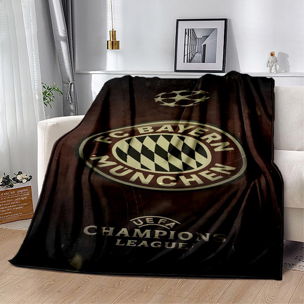 Bayern Munich Blanket Ultra-Soft Perfect for Office Picnics Livingroom for All Occasions Playful Design Best Holiday Gift for Friends Family