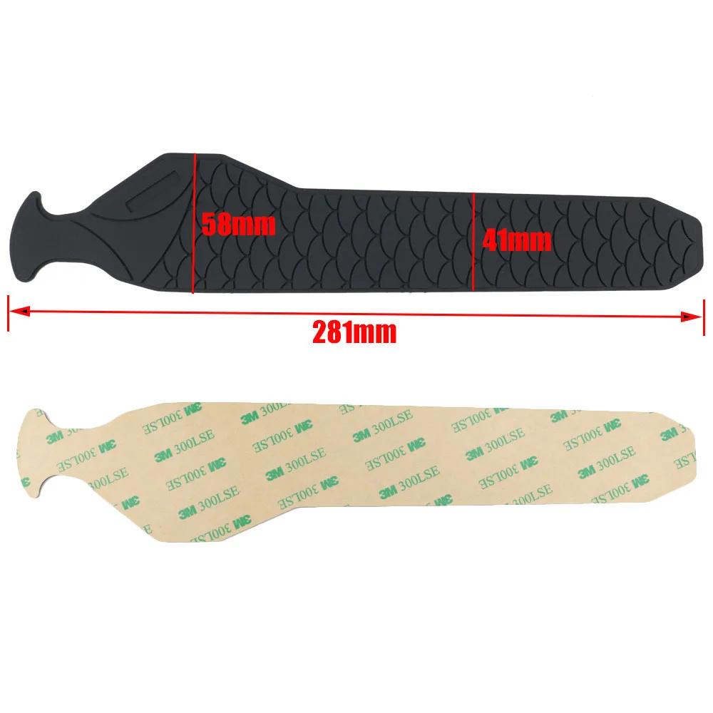 For MTB Road Bike Chain Protector Chainstay Silicone Bicycle Frame Care Guards Self-Adhesive Cover Protection for Anti-Scratch