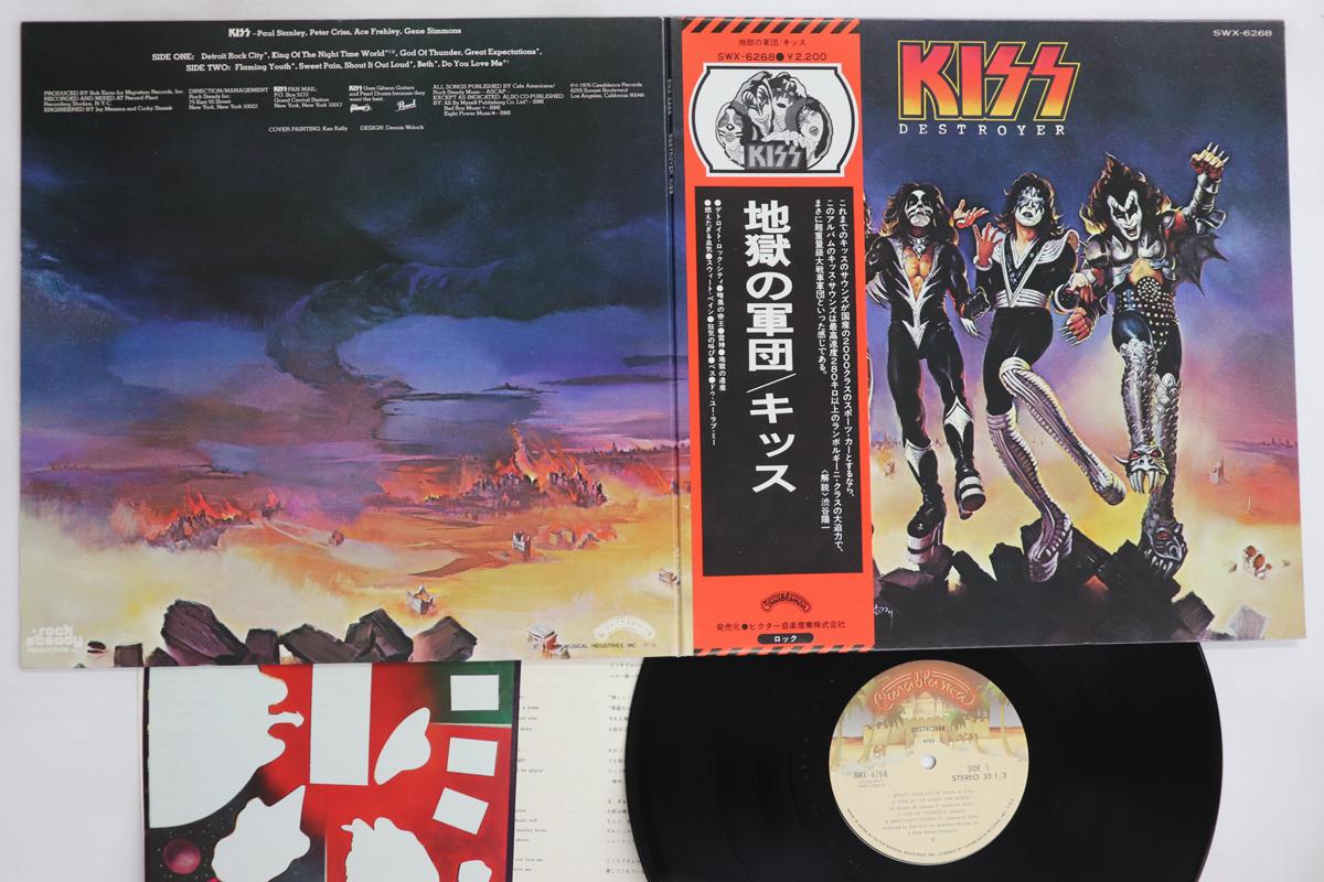 

LP Пластинка KISS - Destroyer SWX6268 CASABLANCA 1976 Япония Оби Рок Б/У