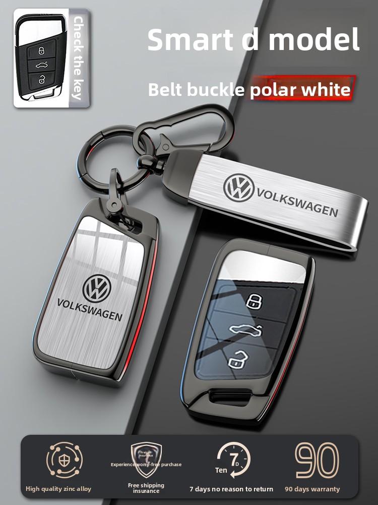 Pour VOLKSWAGEN VW Nouveau Porte-Clés de Voiture à Télécommande Coque pour VW Volkswagen Golf 8 MK8 2020 Pour Skoda Octavia A8 2021 Seat Leon MK4