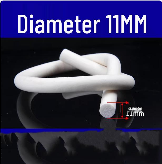 High-Temp Resistant Silicone Foam Rubber Strip - Anti-slip, Waterproof Sealing (2-5mm)