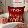 Stilvolle Kpop Girlgroup BBabymonster Kissenbezug Kissenhülle Kurzer Plüsch Verdeckter Reißverschluss Zimmer Sofa Kissenbezug