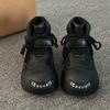 Comfortable ugly cute thick-soled heightening casual women's high-top shoes autumn and winter fashion lace-up versatile velvet fashion boots