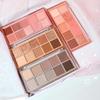 10-Color Smoky Eye Shadow Palette Long-Lasting Matte & Shimmery Finish Black Brown Coral Pink Earth Tones for Face Contouring and Everyday Makeup Look