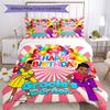 3pcs Gracie's Corner1 pattern bedding set duvet cover set includes duvet cover &pillowcases, perfect all season bedroom decoration & gift