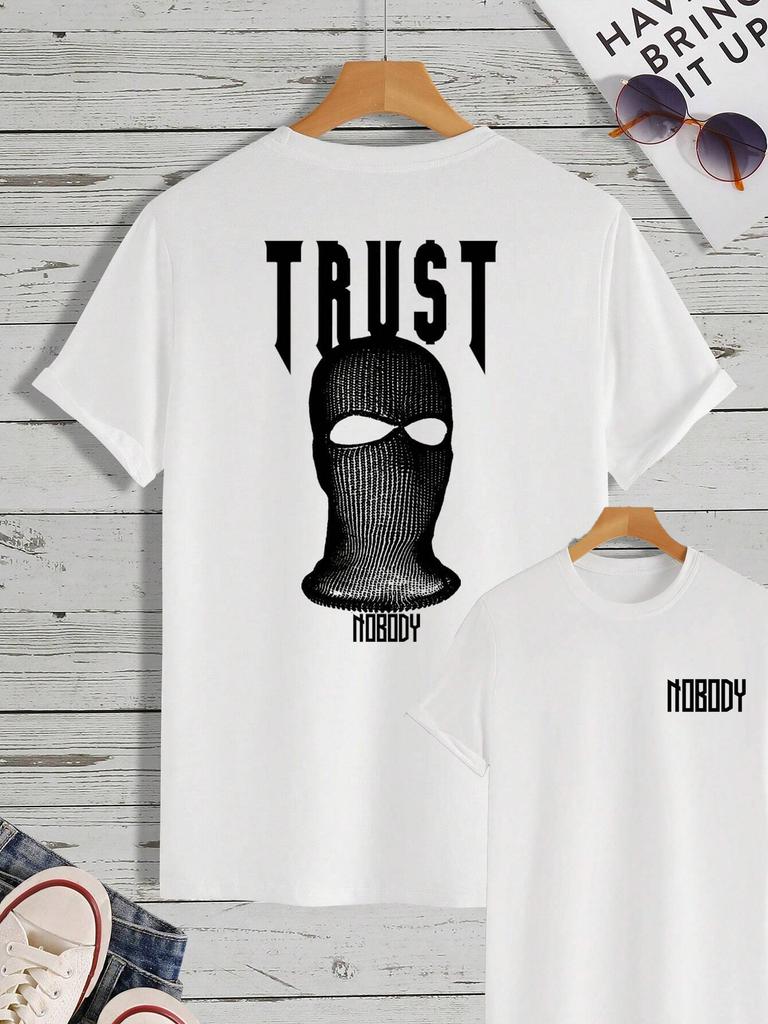 Summer Portrait Slogan Graphic Cotton Tshirt Unisex Men Women Luxury Fashion Big Size Top Casual Short Sleeve Streetwear Tee 4XL