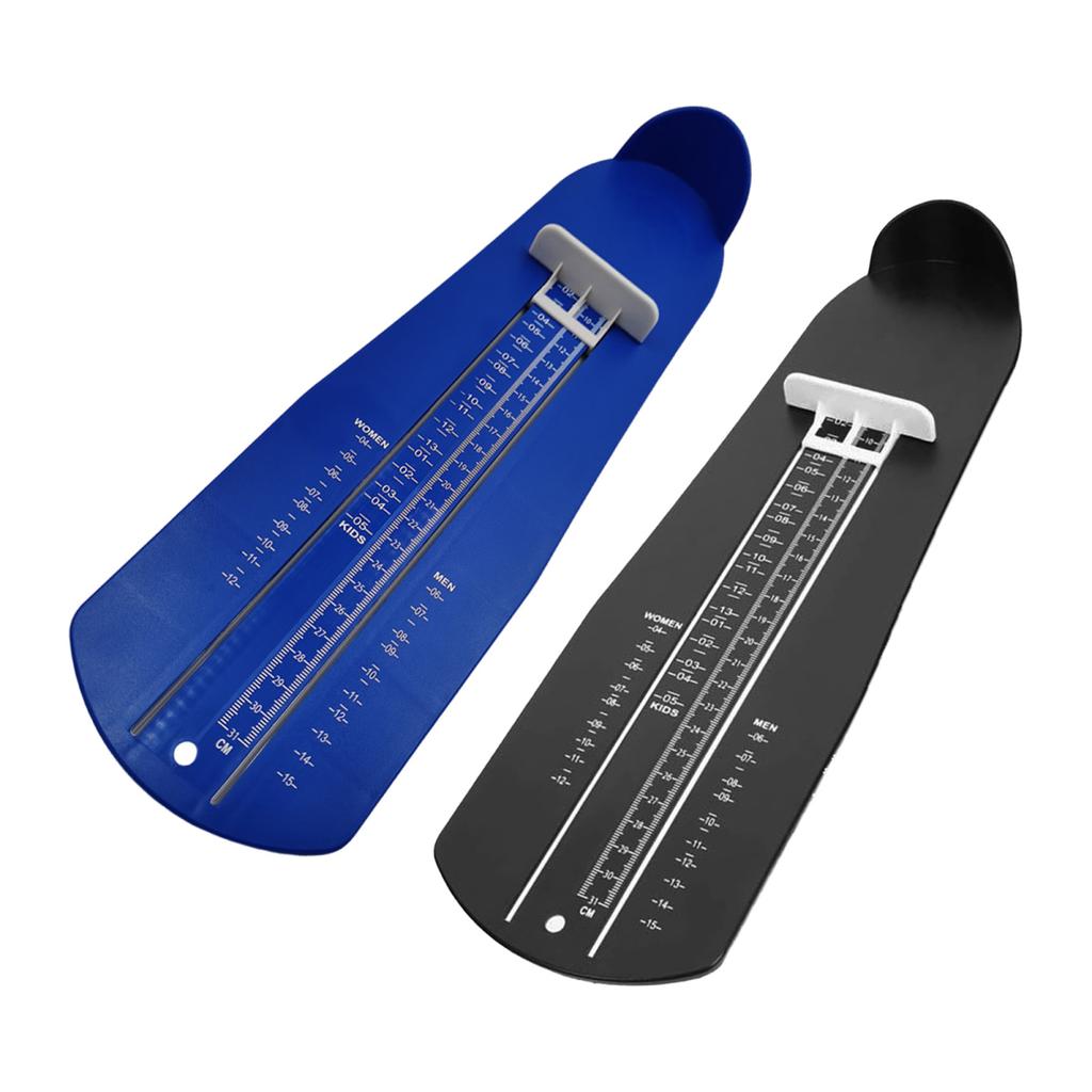 Schuhgrößenmessgerät für Kleinkinder, Kinder, Männer und Frauen, Fußlängenmessgerät, Schuhgrößenlineal, Heimfußmessgerät, genaue Messtabelle