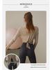 Women's Loose-Fit Long Sleeve Sport Top for Running & Pilates