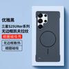 Applicable to Samsung S26UItra borderless magnetic mobile phone case Kevlar pattern s25plus ultra-thin S24 protective case