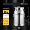Jiwanggu 35L 304 Stainless Steel Fermentation & Storage Barrel