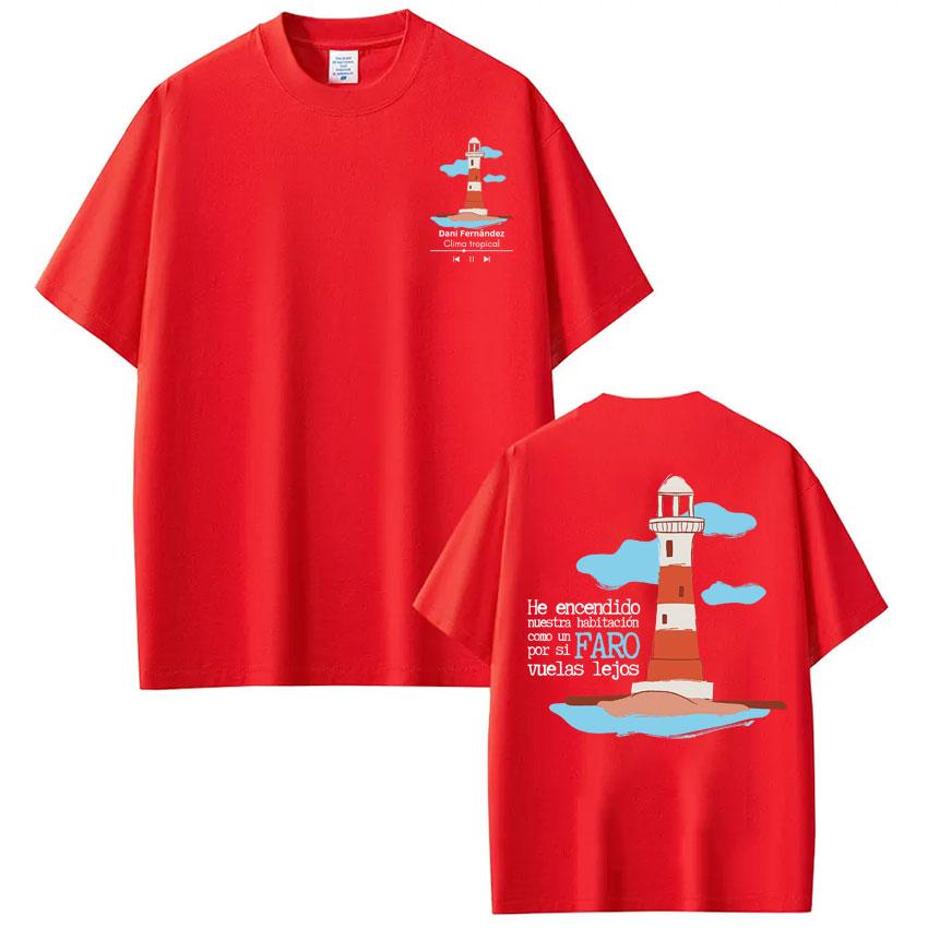 Rapper Dani Fernandez Fashion Graphics Tees Men Women Oversized Tshirts Summer Cotton Casual Vintage High Quality Tshirts Top