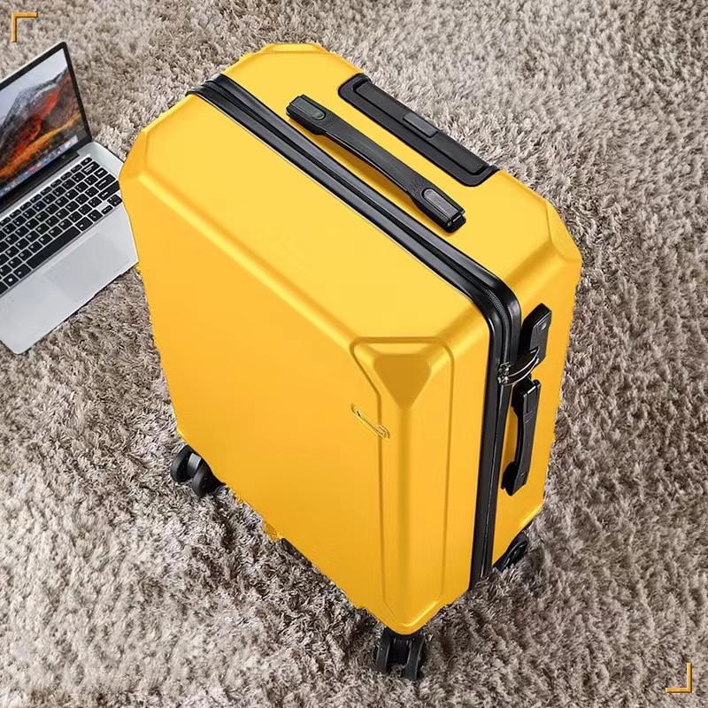 2025 Durable 20" Carry-on Aluminum Suitcase with Universal Wheels for Men and Women