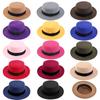 Popular Imitation Wool Flat Top Hat, Casual Hat, Women'S Clothing Versatile Hat Lm-008