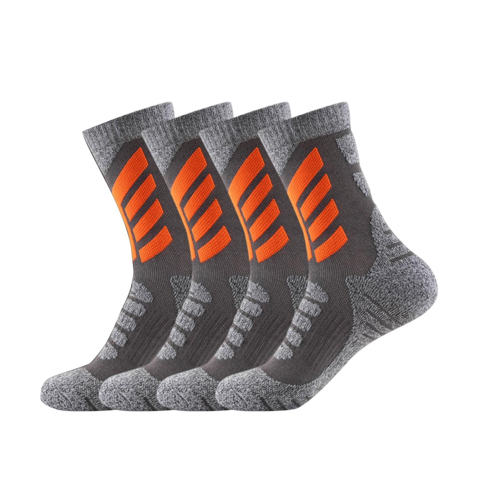 

Men s Stretchy, Comfortable, Breathable Sports Socks Set Of 4 Pairs One Size
