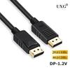 1M 3M 5M DisplayPort 1.2V Cable For TV Box PC Laptop 4K 2K 1080P To DP 1.2 Display Port Cable Adapter Audio Video HD Wire 3 5 M 4