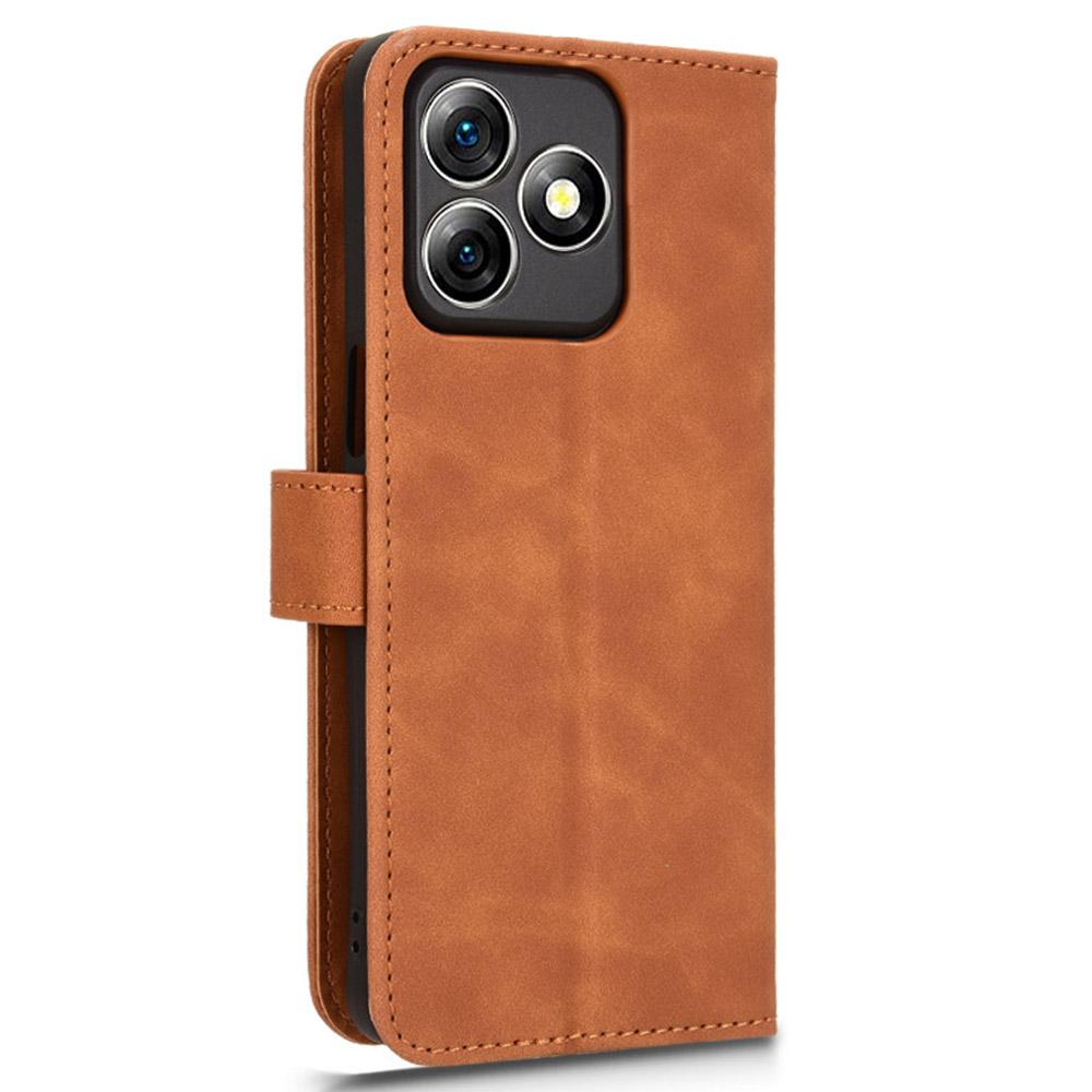 For Ulefone Note 18 Ultra Phone Case Skin-Touch Leather Wallet Support Stand Cover