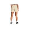 Under Armour Solid Color Comfortable Sports Shorts Women Shorts Khaki Gray 1383360-289