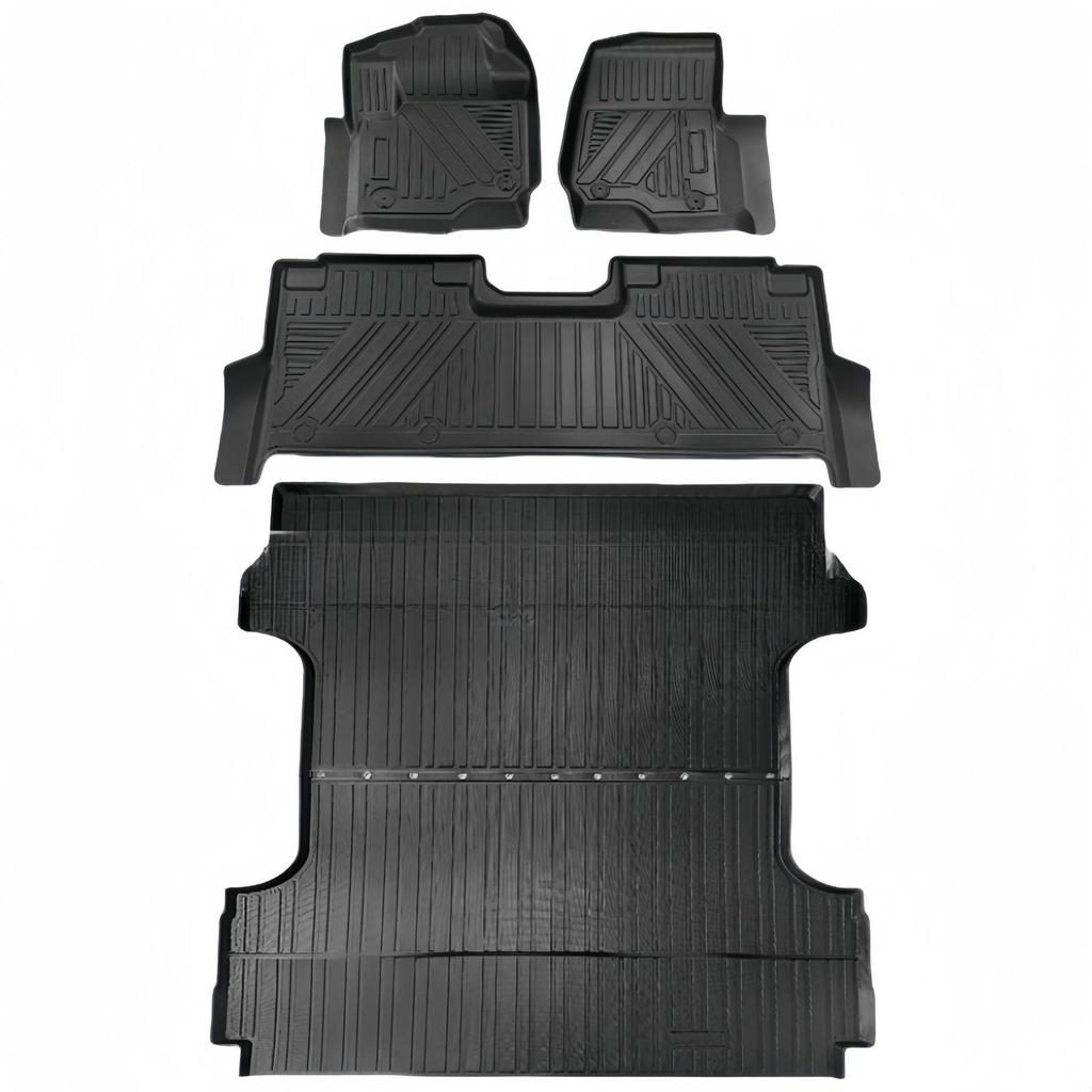 2023+ Ford F250/F350 TPE Floor & Rear Bucket Mat