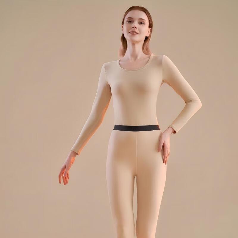 

Женский легкий спортивный термокомплект из кашемира и шелка MiiOW 2XL