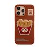Fuzzy Food Fries Case Suitable for IPhone 15 Pro Max, Apple 16, and IPhone 17 Models. 3D Protective Case for Multiple IPhone Models.