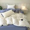 White Bedding Comforter Set with Pillowcase Bed Sheet Single Full Size Bed Linen Duvet Cover Set Queen/King Double Single Bed