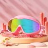 Swimming Goggles Big Frame Swimming Goggles Big Frame HD Wide View Anti-Fog UV Protection Swimming Goggles for Adults No Leaking