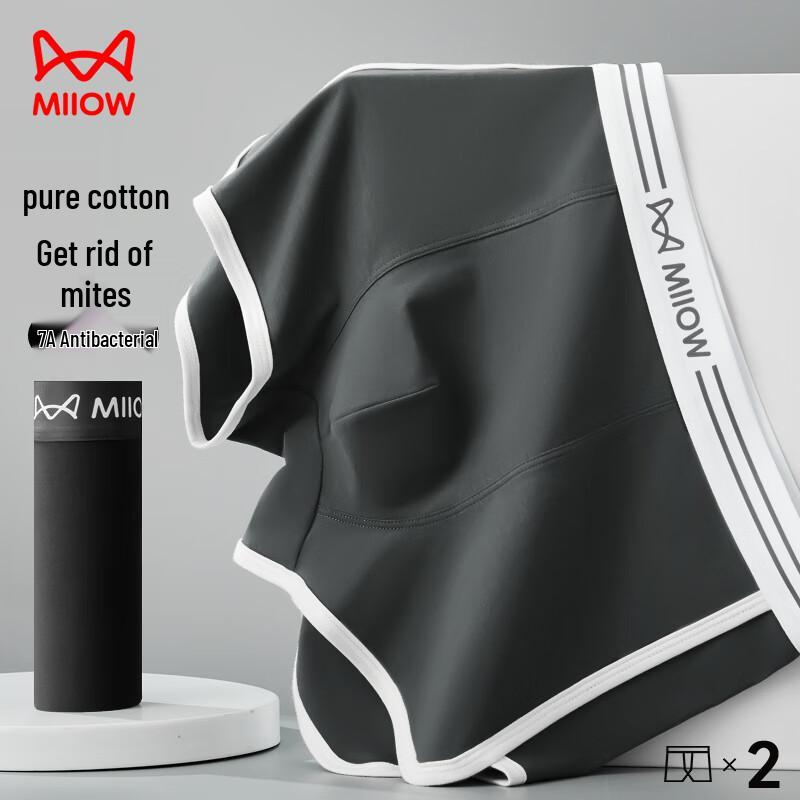 Men's Cotton Boxer Briefs (2-Pack)