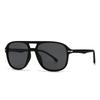 European and American trend street photography retro literary sunglasses modern charm INS style sunglasses