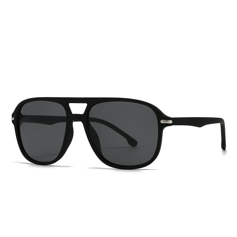 European and American trend street photography retro literary sunglasses modern charm INS style sunglasses