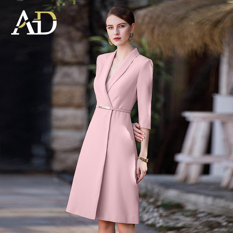 High-End Women s A-Line Suit Dress - Fashionable and Professional X Large
