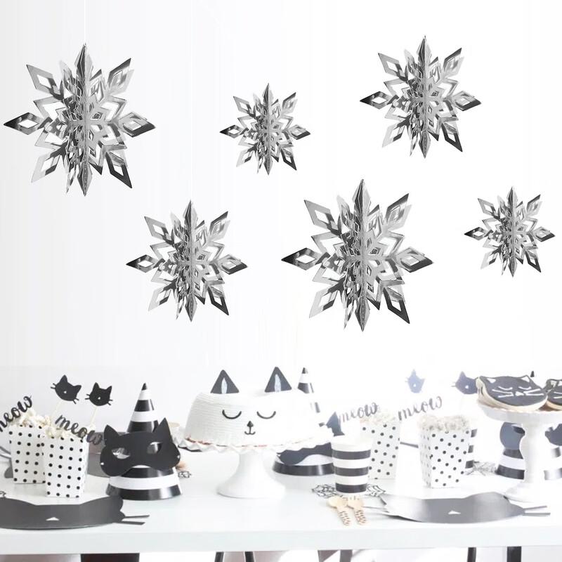 

Decorative Snowflake Hanging Ornaments Set