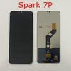 LCD Screen and Digitizer Full Assembly For Tecno Spark 7P KF7j
