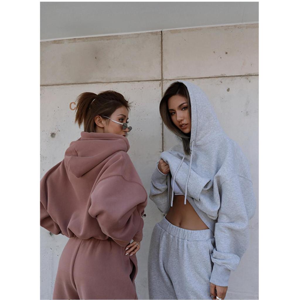 2023 Trendy Women's Autumn & Winter Casual Sweatshirt Jacket Sports Suit