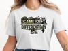 Same Different Day Veteran T-Shirt, Military Graphic Tee, Patriotic Gift