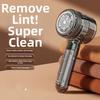 Six Leaf Electric Lint Remover Transparent Fabric Shaver Hair Ball Trimmer  Sweater Maintenance